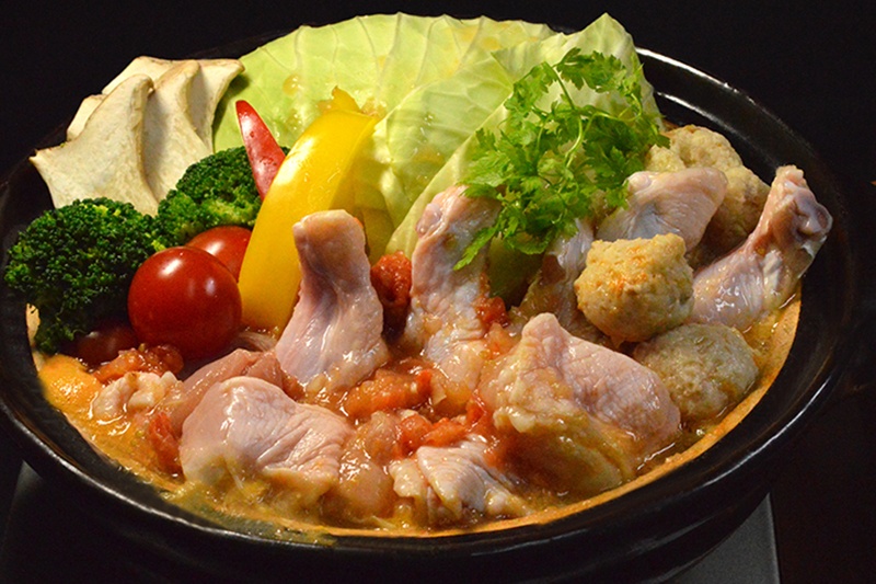 夢創鶏 むそうどり のトマト鍋セット